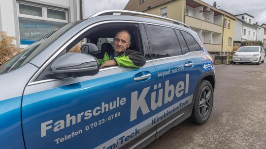 Michael Kübel führt den Familienbetrieb in dritter Generation. Foto: Carsten Riedl Michael Kübel führt den Familienbetrieb in dritter Generation. Foto: Carsten Riedl