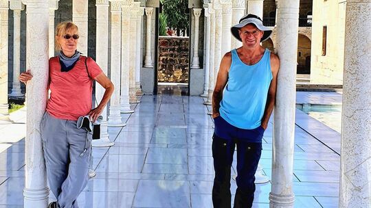 Vier Monate und mehr als 7300 Kilometer dauerte die Reise von Jürgen Kleber und Corinne Klett von Kirchheim aus in den Süden der Vier Monate und mehr als 7300 Kilometer dauerte die Reise von Jürgen Kleber und Corinne Klett von Kirchheim aus in den Süden der