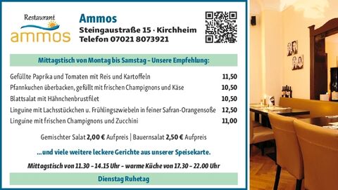 Mittagstisch Mittagstisch
