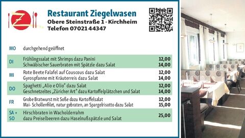 Mittagstisch Mittagstisch