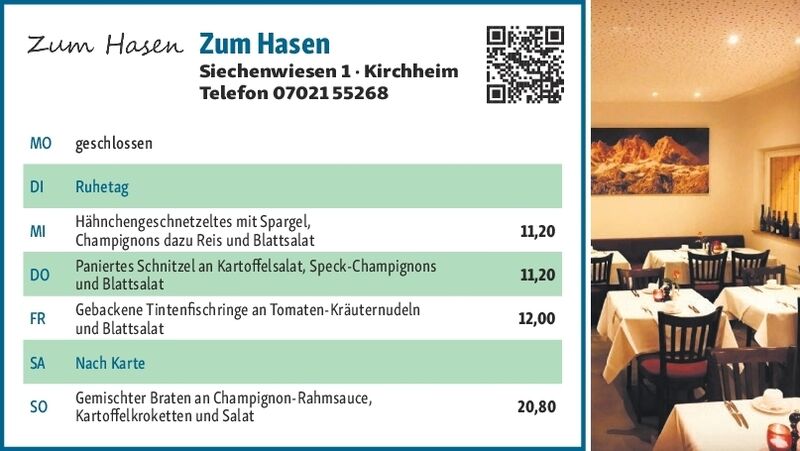 Mittagstisch Mittagstisch
