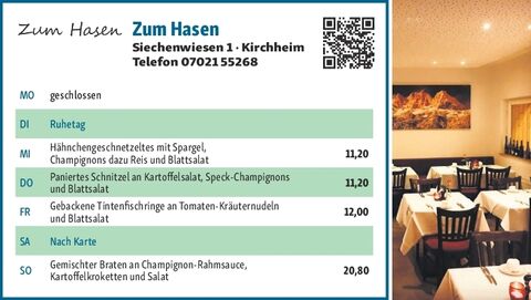 Mittagstisch Mittagstisch