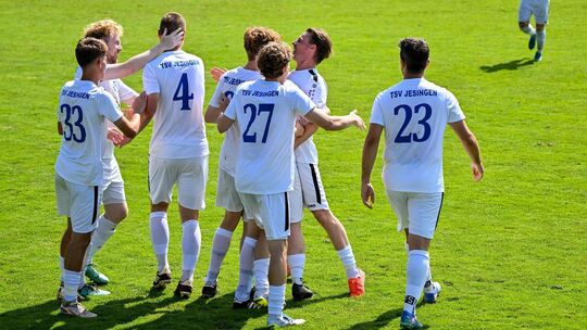 Ob der TSV Jesingen im Bezirkspokal was zu jubeln haben wird? Foto: Markus Brändli Ob der TSV Jesingen im Bezirkspokal was zu jubeln haben wird? Foto: Markus Brändli