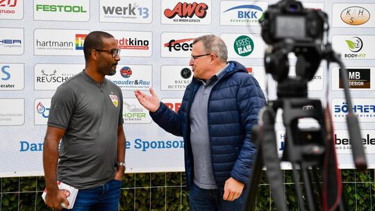 Cacau, hier im Steilpass-Interview beim Teckbotenpokal 2023 in Holzmade, ist am Freitag zu Gast beim TSV Wernau. Archivfoto: Mar Cacau, hier im Steilpass-Interview beim Teckbotenpokal 2023 in Holzmade, ist am Freitag zu Gast beim TSV Wernau. Archivfoto: Mar