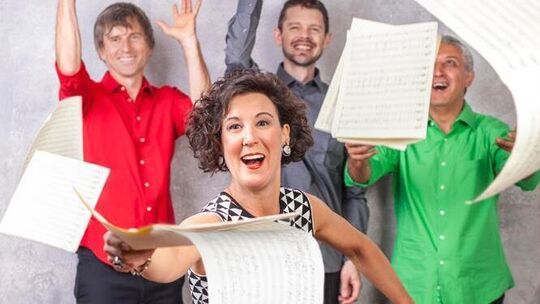Das Isabelle Bodenseh Quartett verbindet Jazz mit Elementen aus Klassik, Latin und Funk. Zur ungewöhnlichen Besetzung gehören Ba Das Isabelle Bodenseh Quartett verbindet Jazz mit Elementen aus Klassik, Latin und Funk. Zur ungewöhnlichen Besetzung gehören Ba