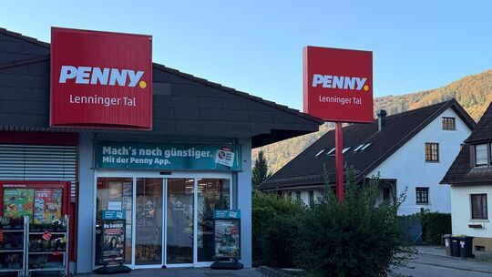 Der Discounter Penny zieht sich aus dem Lenninger Tal zurück. Foto: Jule Störk Der Discounter Penny zieht sich aus dem Lenninger Tal zurück. Foto: Jule Störk